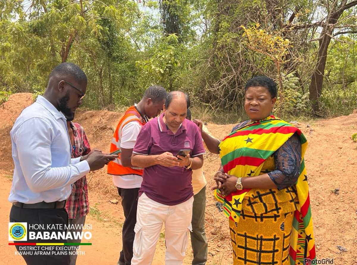 Afram Plains North Site Inspected for Farmers